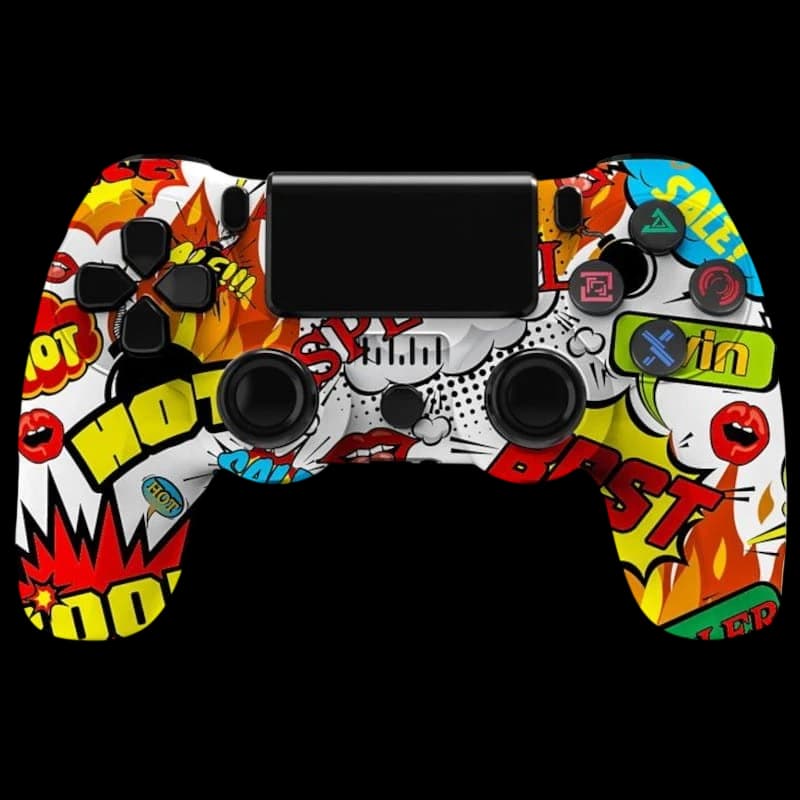 Controlador PS4 Powergaming V2 Flames