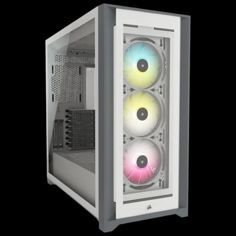 Corsair iCUE 4000X RGB Midi Tower Branco