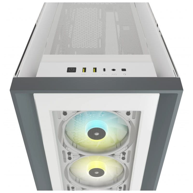 Corsair iCUE 4000X RGB Midi Tower Branco