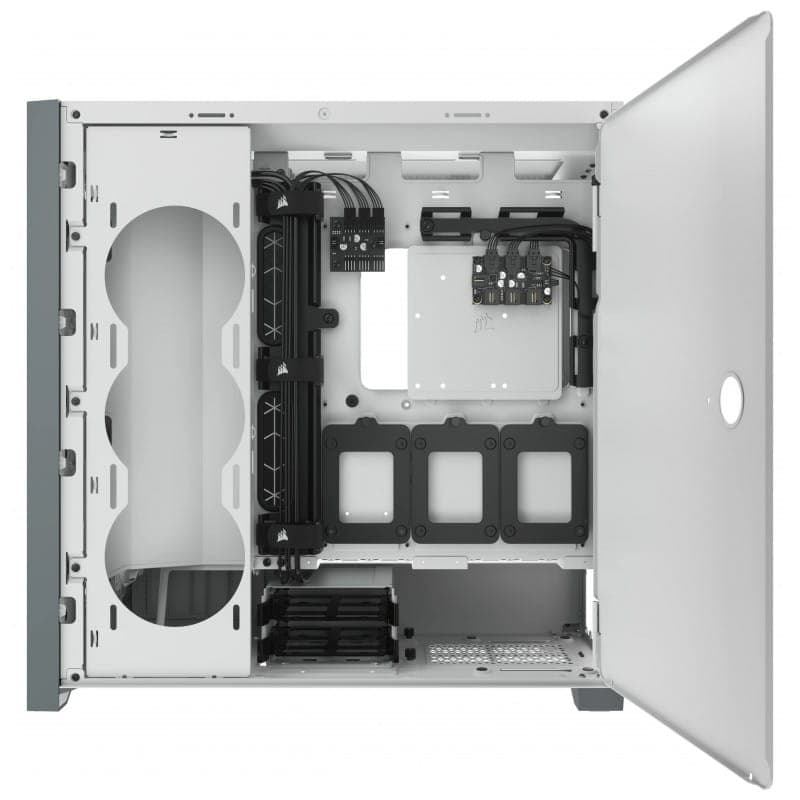 Corsair iCUE 4000X RGB Midi Tower Branco