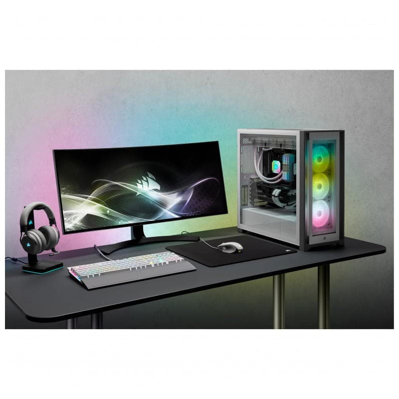 Corsair iCUE 4000X RGB Midi Tower Branco