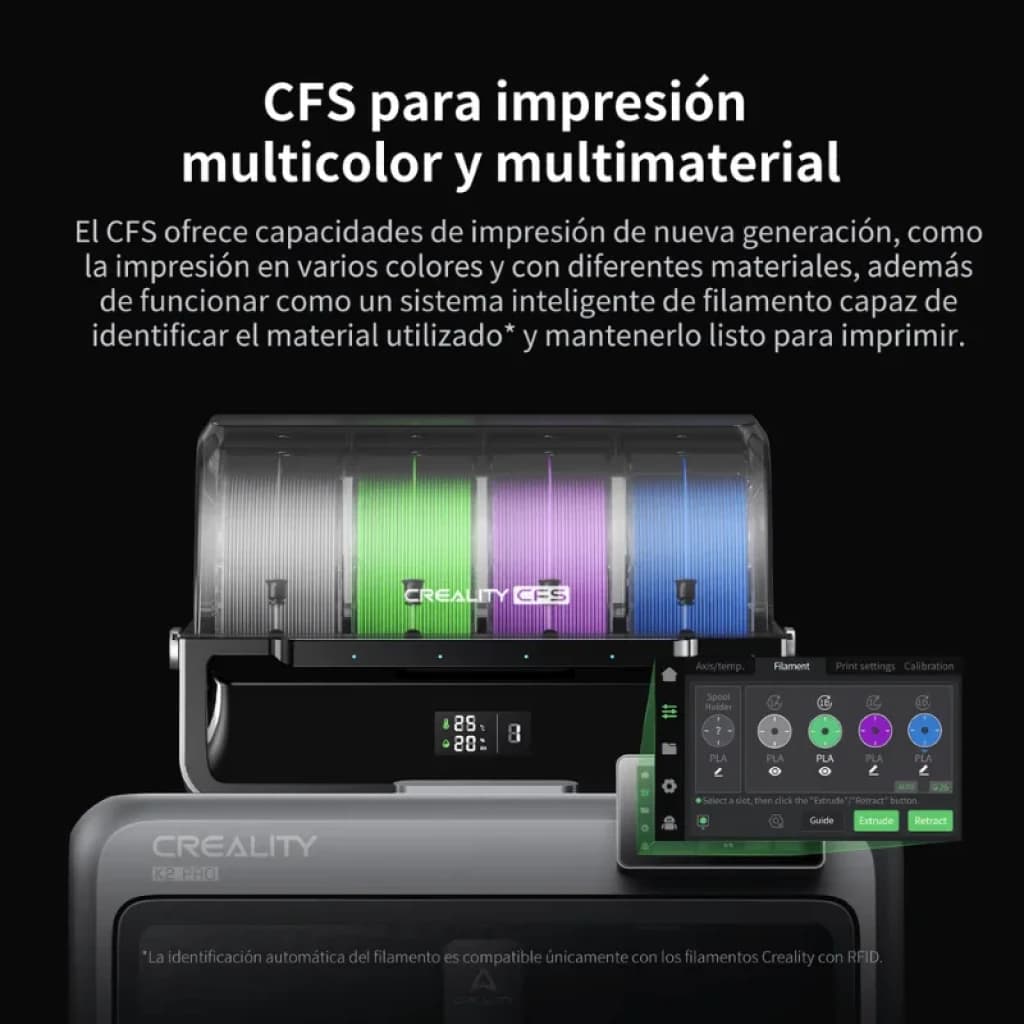 Creality K2 Pro Combo - Impressora 3D + CFS