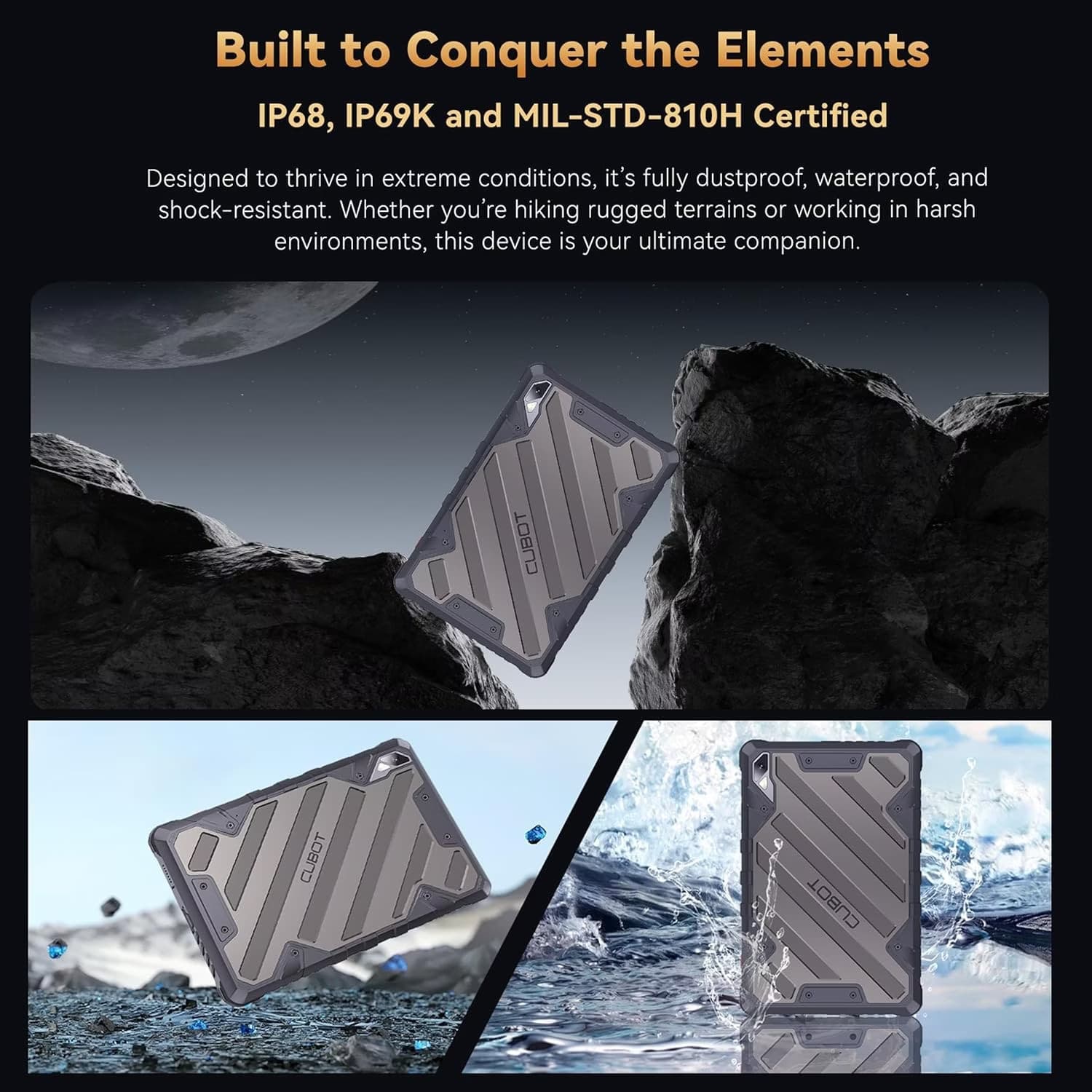 Cubot Tab KingKong 2 10,95 Polegadas 8GB/256GB 4G Rugged