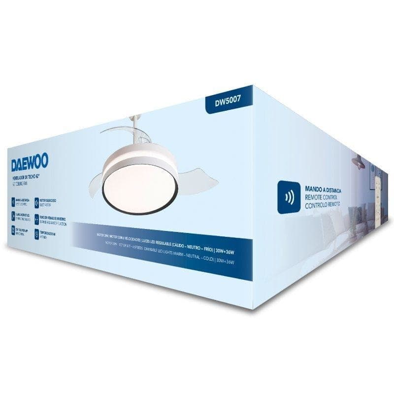 Daewoo DW5007 30W 6 velocidades - Ventilador de teto