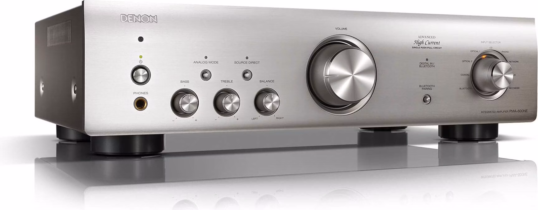 DENON PMA-600N Prata - Amplificador
