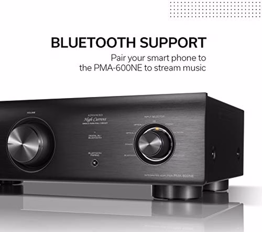 DENON PMA-600N Prata - Amplificador