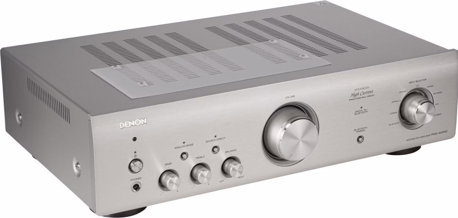 DENON PMA-600N Prata - Amplificador