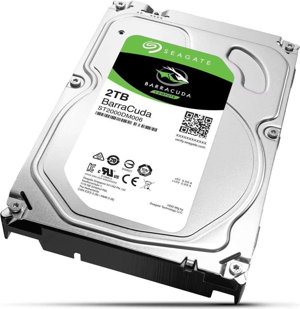 Disco Rigido 2TB Seagate Barracuda SATA3 3.5”