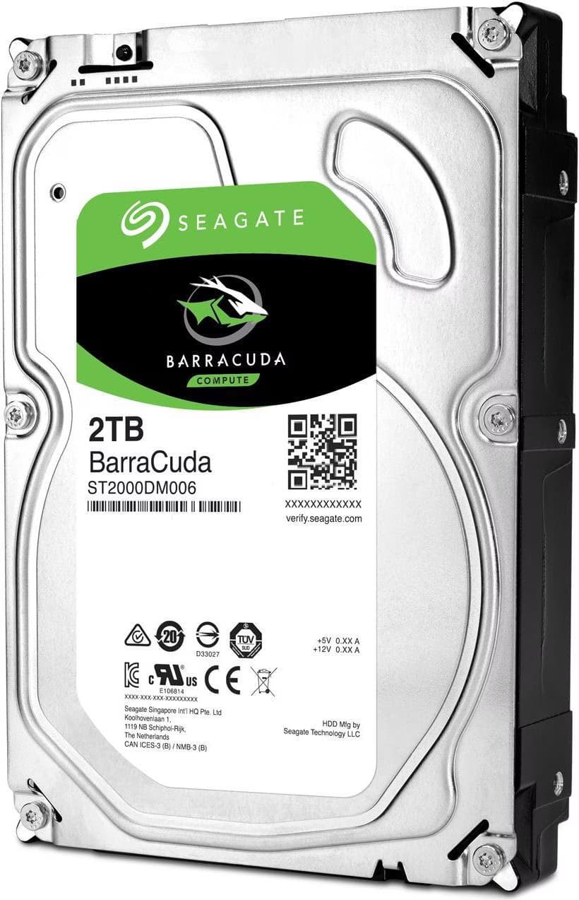 Disco Rigido 2TB Seagate Barracuda SATA3 3.5”