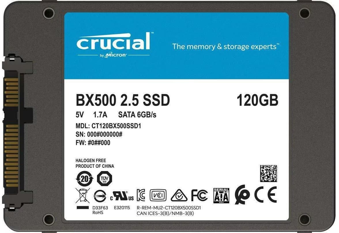 Disco Rígido Crucial BX500 240GB SATA III