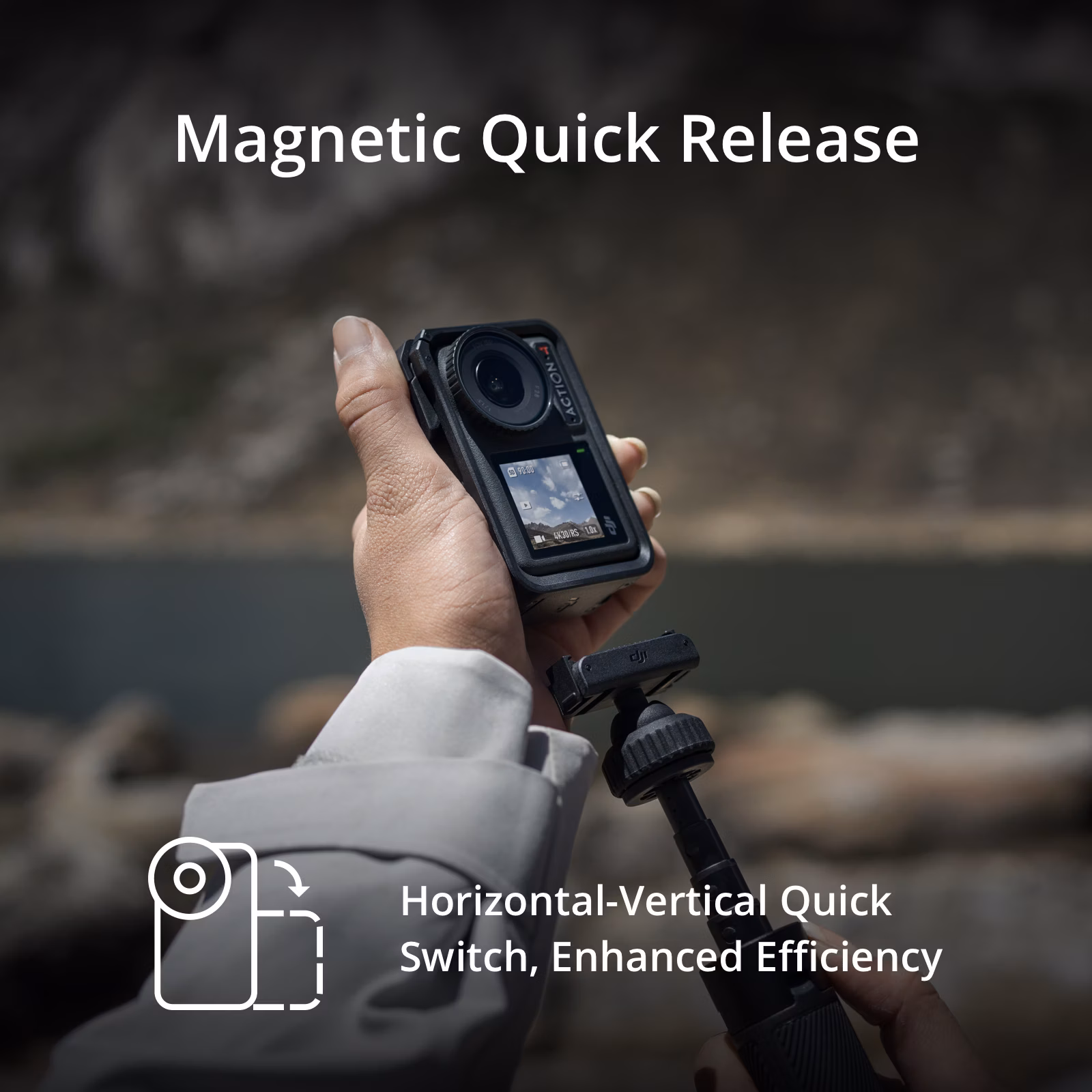 DJI Osmo Action 4 Standard Combo - Câmara desportiva