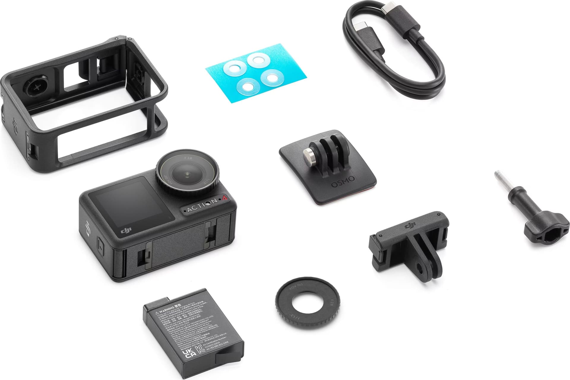 DJI Osmo Action 4 Standard Combo - Câmara desportiva