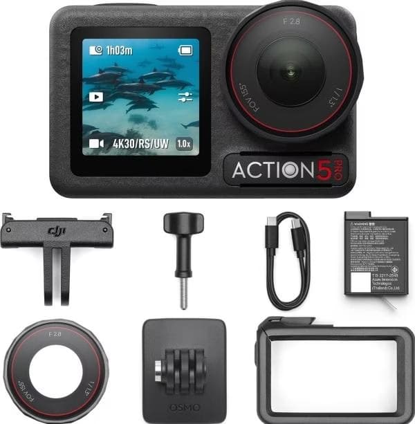 DJI Osmo Action 5 Pro Standard Combo - Câmara desportiva