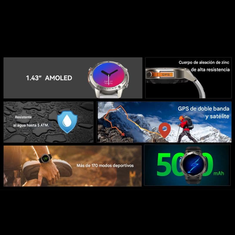 DM56 GPS 1.43" AMOLED