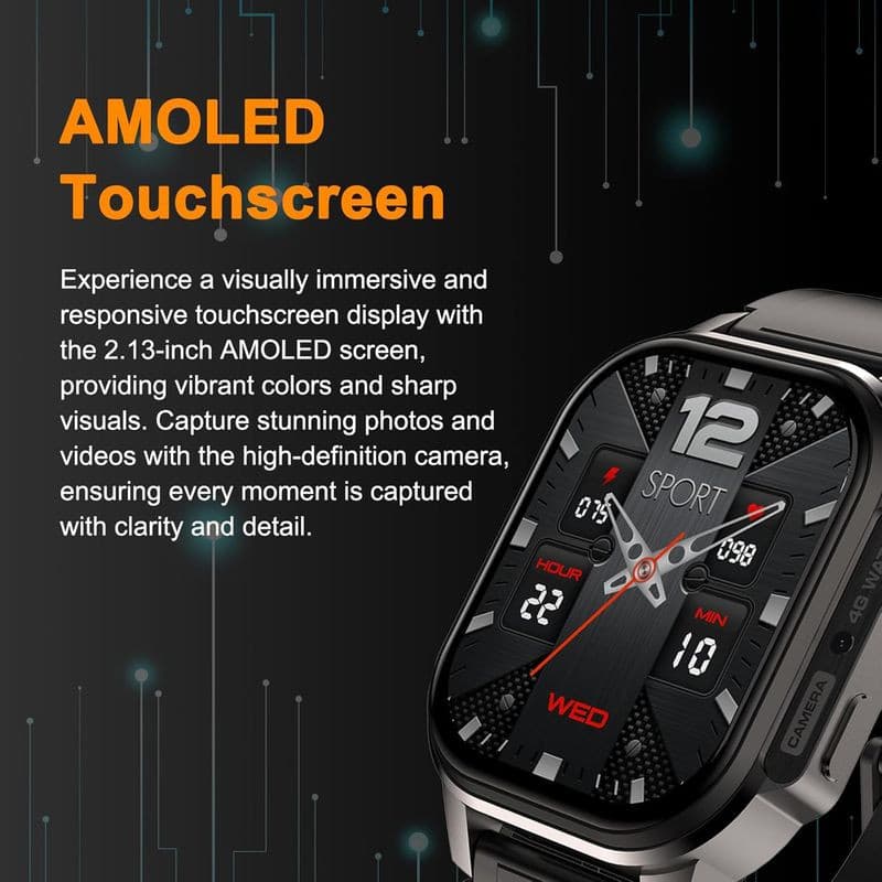 DM62 GPS  2,13" AMOLED 4G