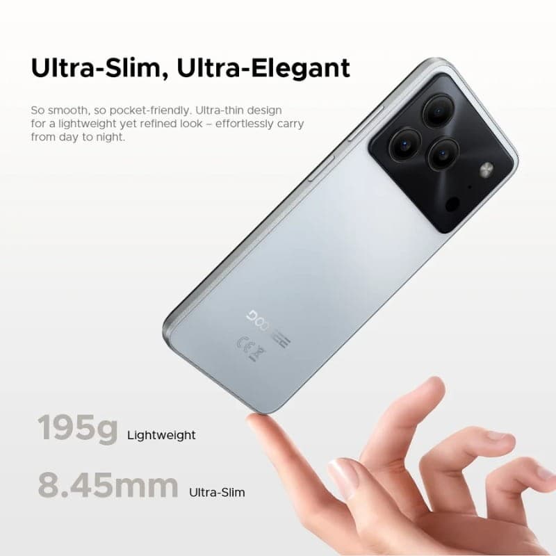 Doogee Note 56 Plus 6GB/256GB Prata