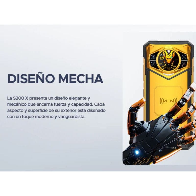 Doogee S200X 12GB/512GB VIP version Rugged  Preto