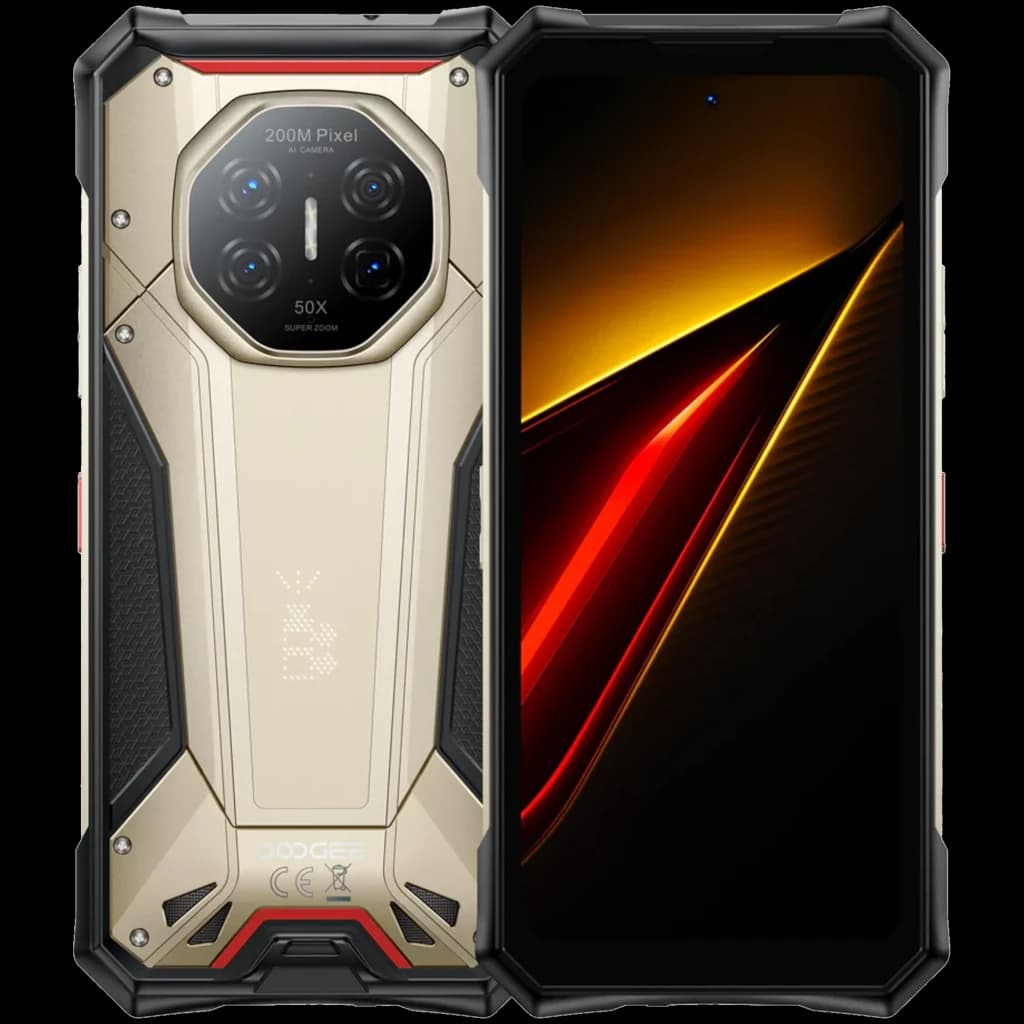 Doogee S300 Pro 512 GB Dourado Função PTT 16 GB de RAM Rugged