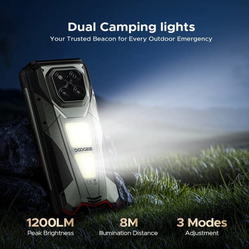 Doogee V Max LR 5G 16GB/512GB Cinzento Rugged