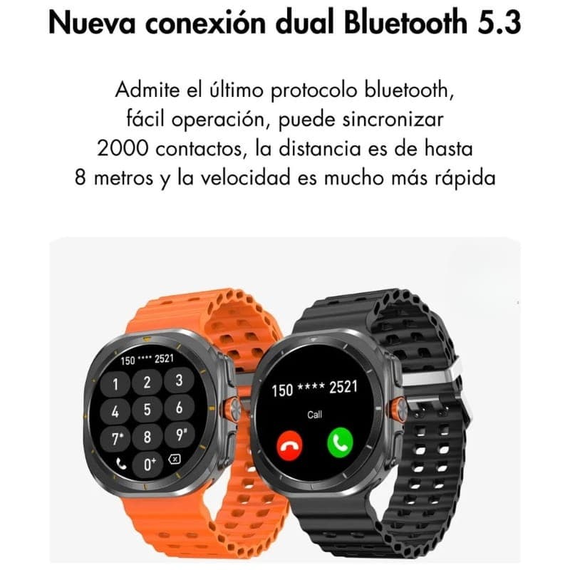 DT NO.1 Watch Ultra Laranja