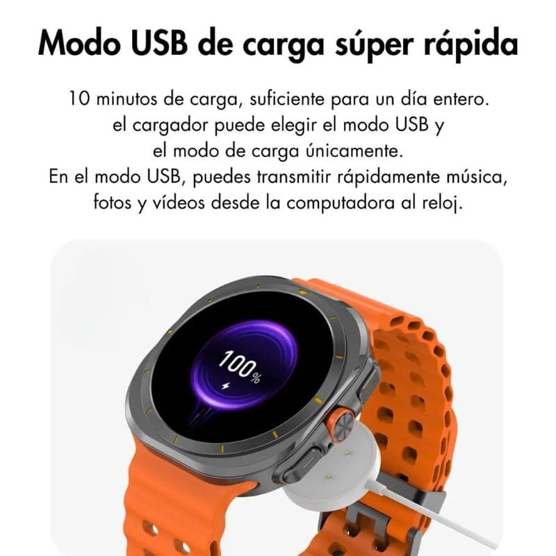 DT NO.1 Watch Ultra Laranja