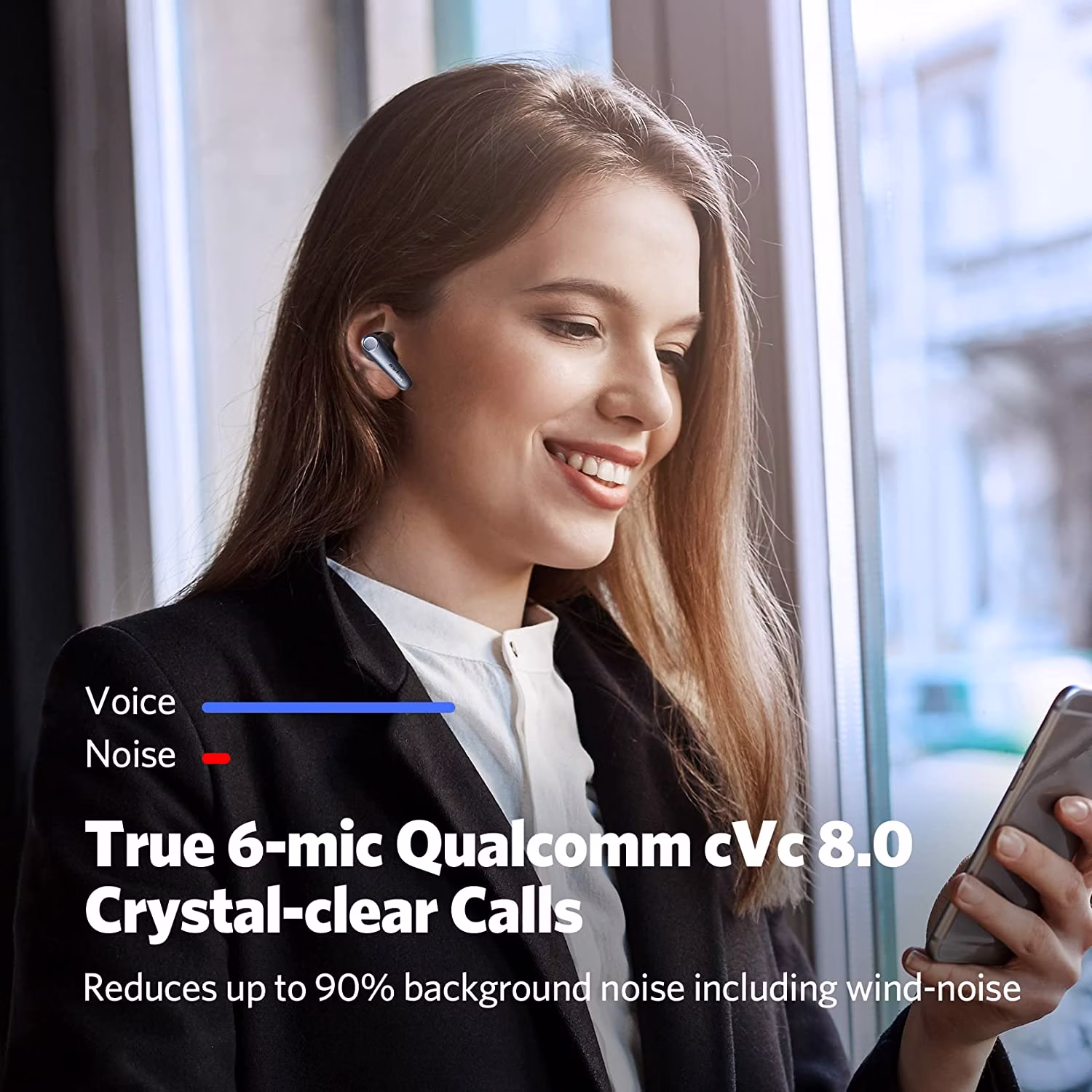 Earfun Air Pro 3 ANC - Fones de Ouvido Bluetooth