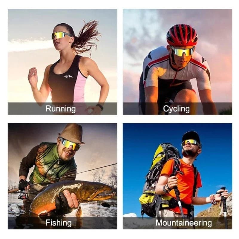 Óculos Inteligentes para Ciclismo Preto
