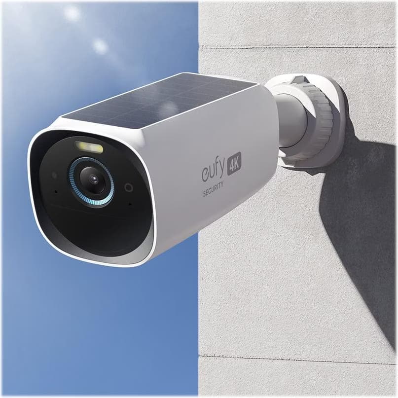 eufy Security S330 (eufyCam 3) 4K UHD Painel solar Branco / Preto