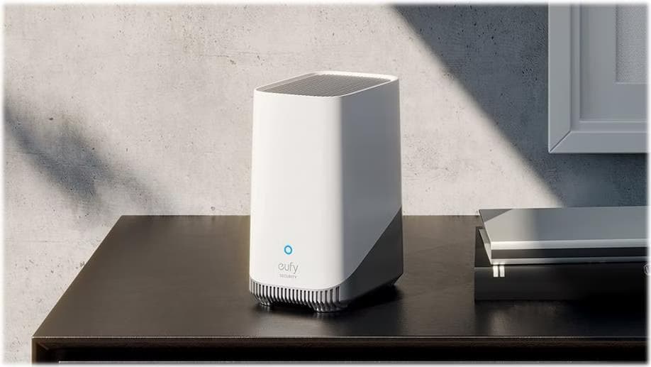 eufy Security S330 (eufyCam 3) 4K UHD Painel solar Branco / Preto