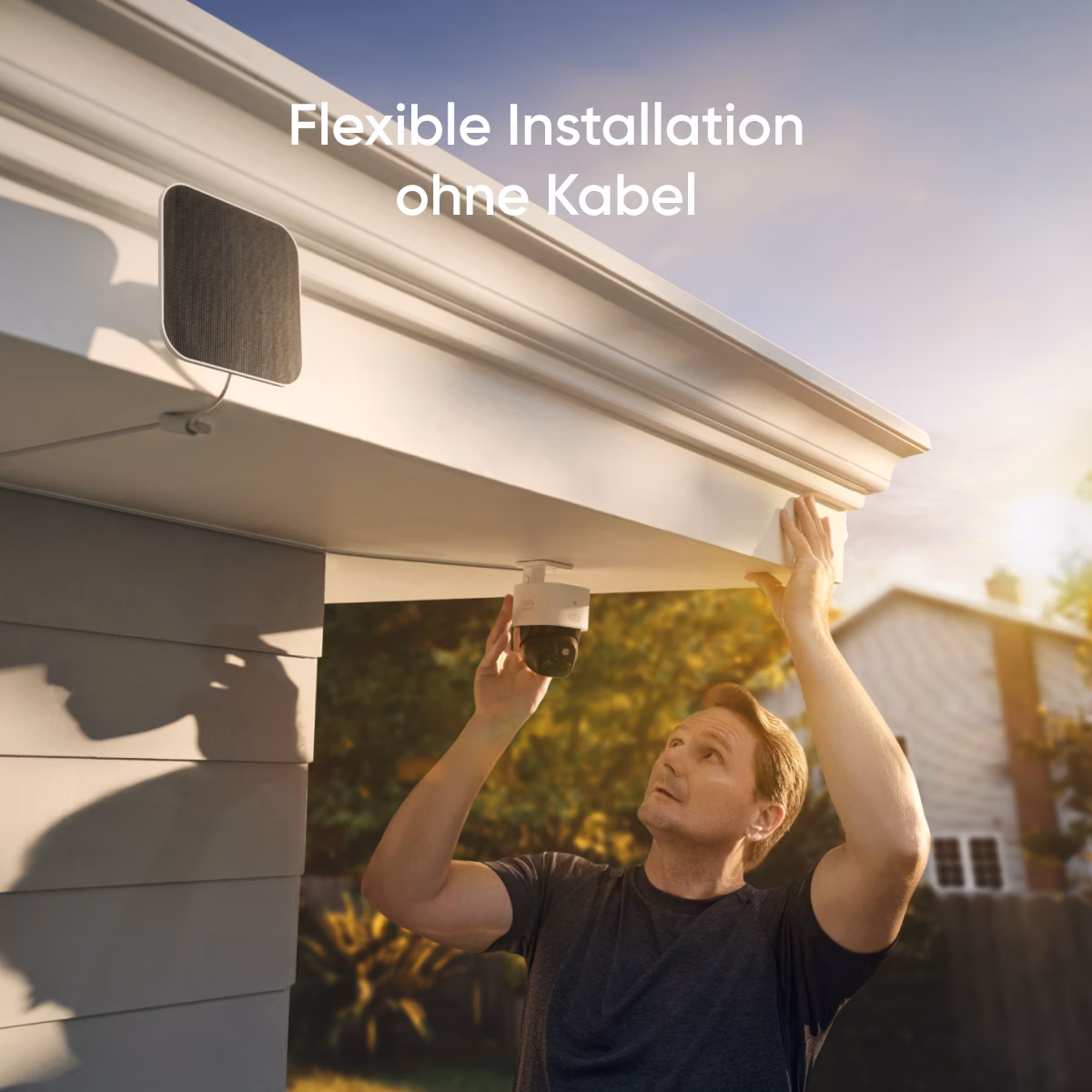 Eufy SoloCam S340 3K Solar WiFi Branco para Exterior