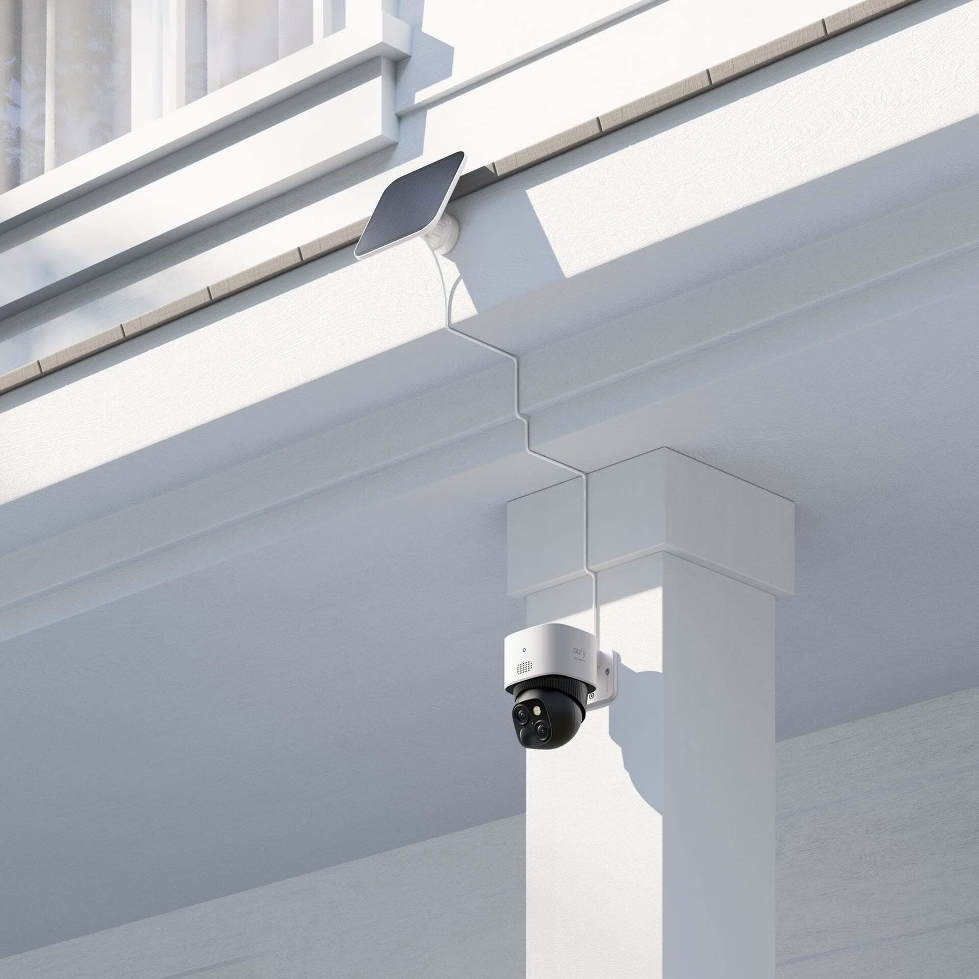 Eufy SoloCam S340 3K Solar WiFi Branco para Exterior