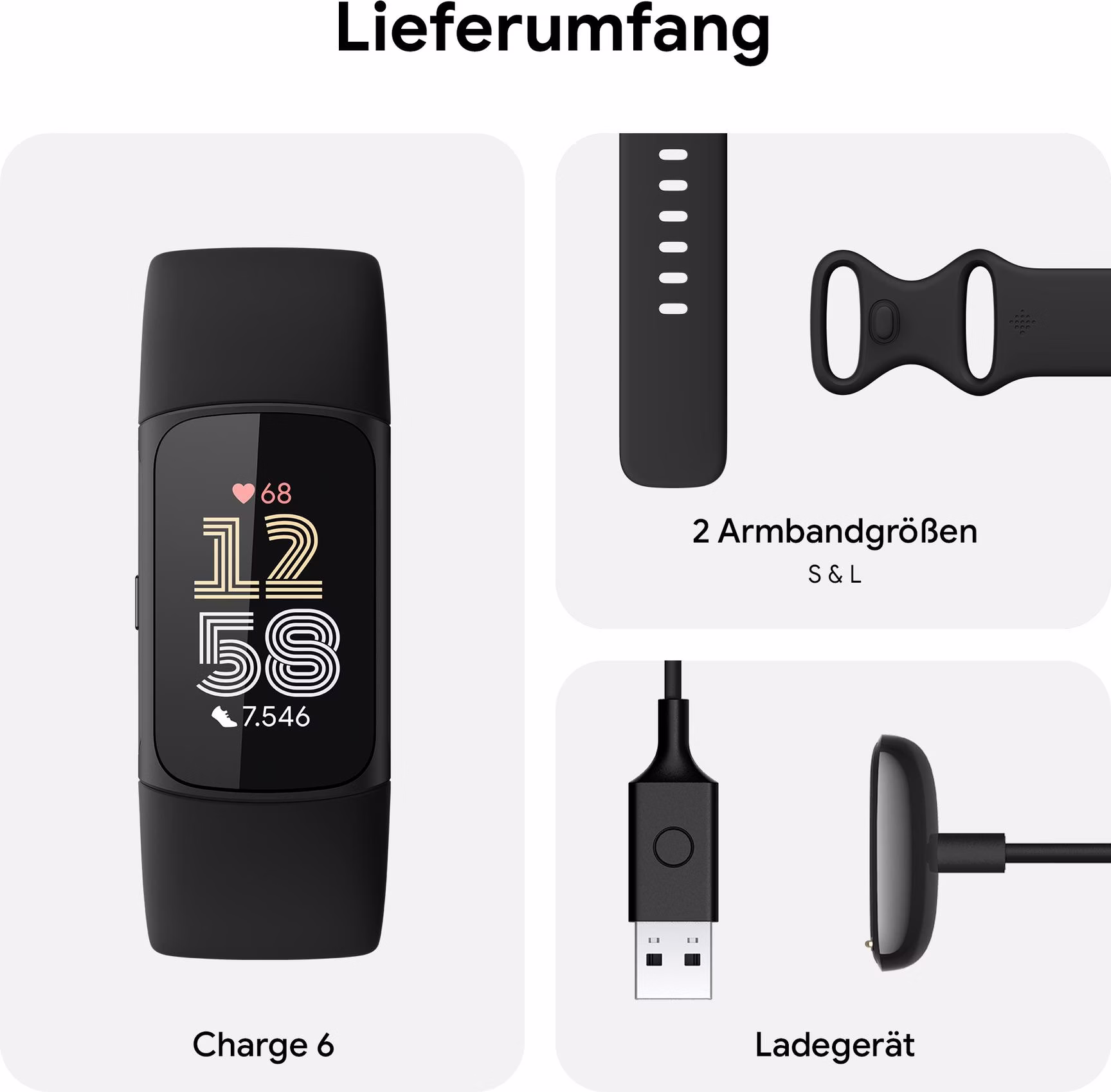 Fitbit Charge 6 - Pulseira Smartband