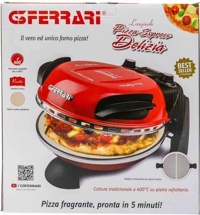 Forno para Pizza G3 Ferrari Delizia 1200W Vermelho