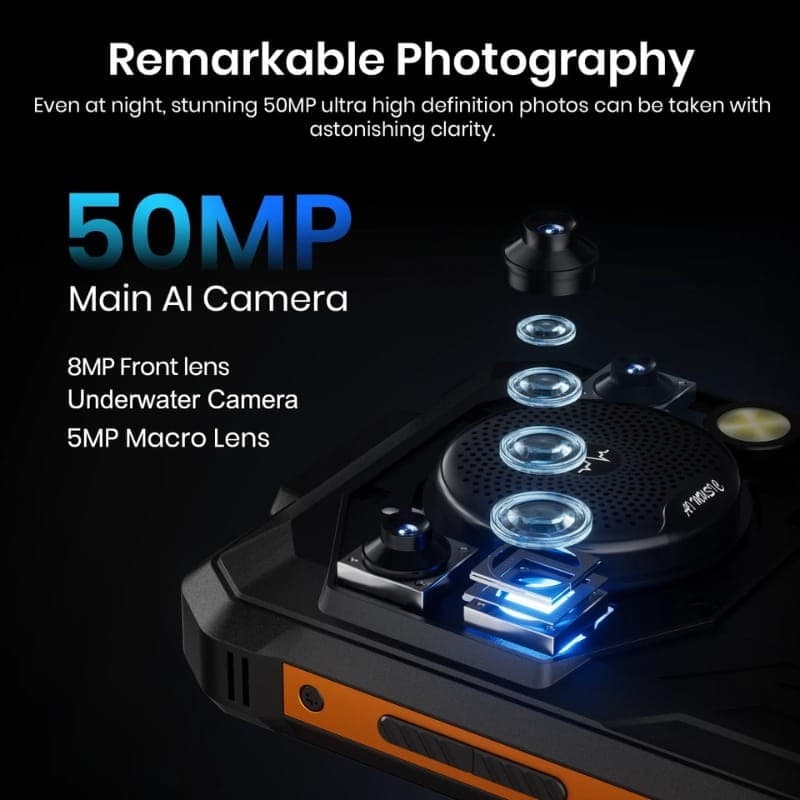 Fossibot F110 Pro 5G 8GB/128GB Preto