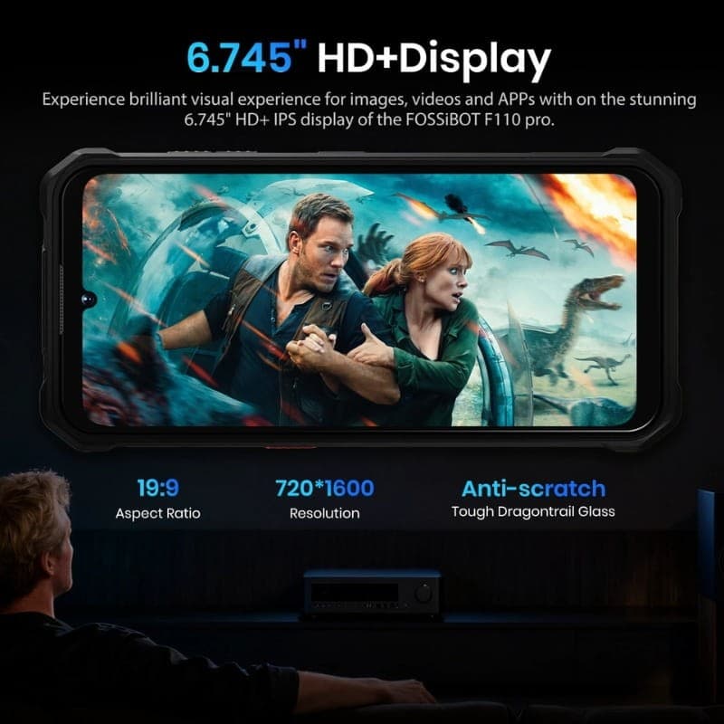 Fossibot F110 Pro 5G 8GB/128GB Preto