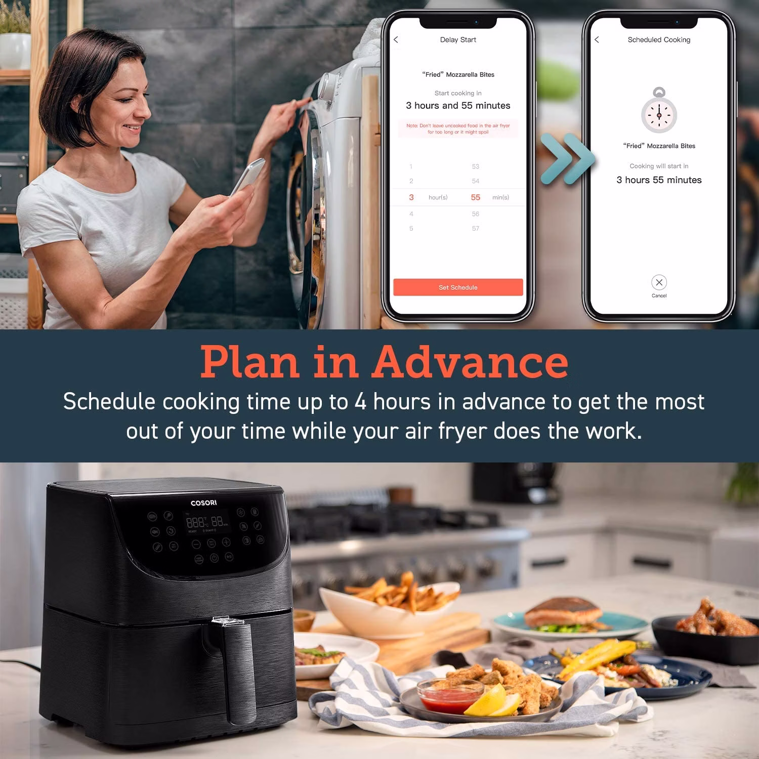 Fritadeira Air Fryer Cosori Smart Chef Edition