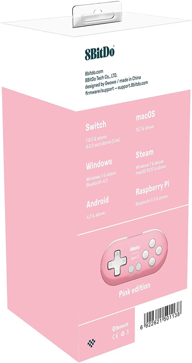 Game pad 8BitDo Zero 2 Bluetooth