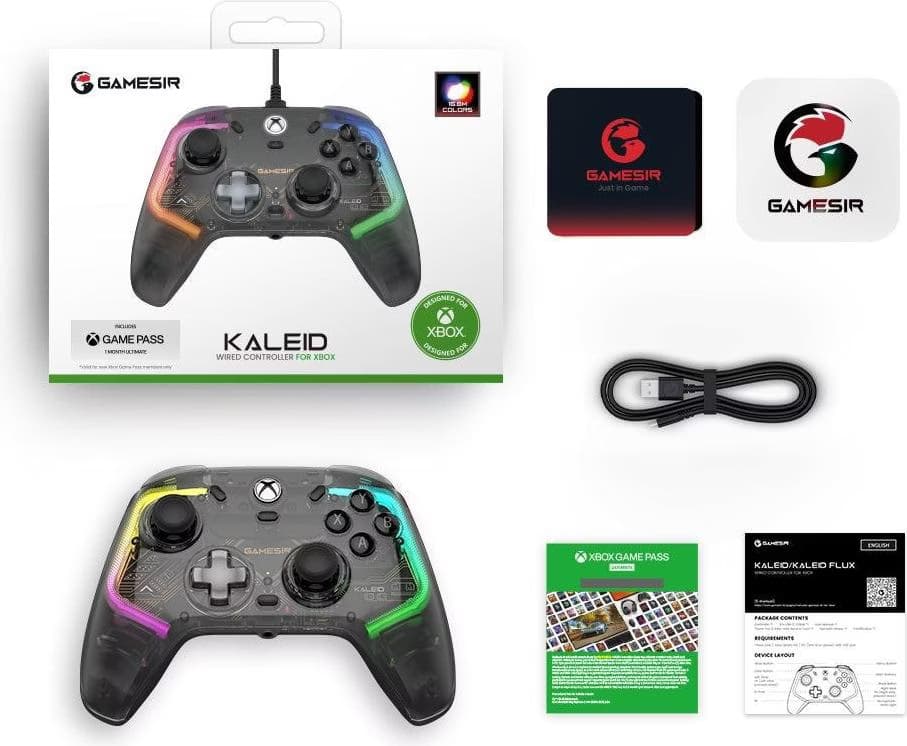 Gamepad GameSir Kaleid Preto - Gamepad XBOX/PC