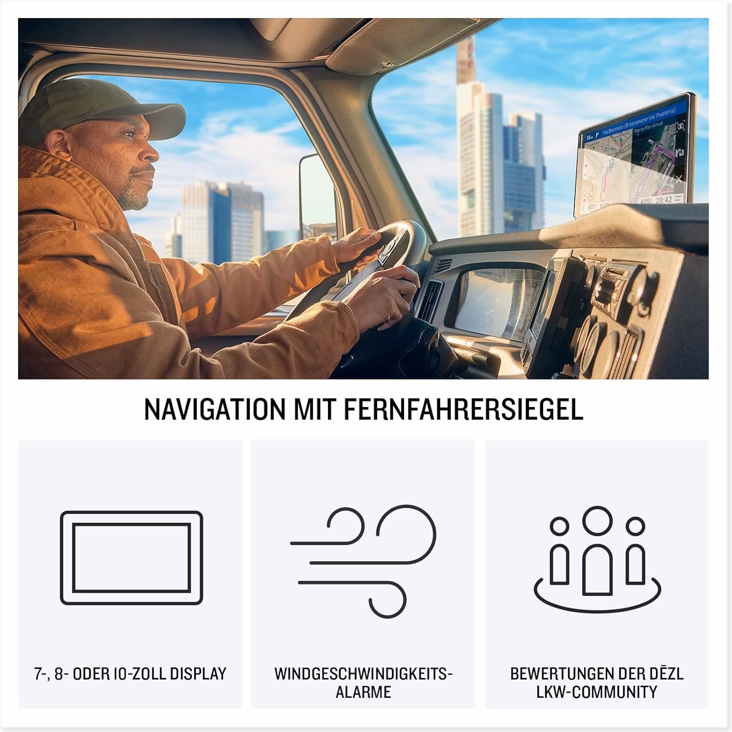 Garmin Dezl LGV820 - Navegador GPS