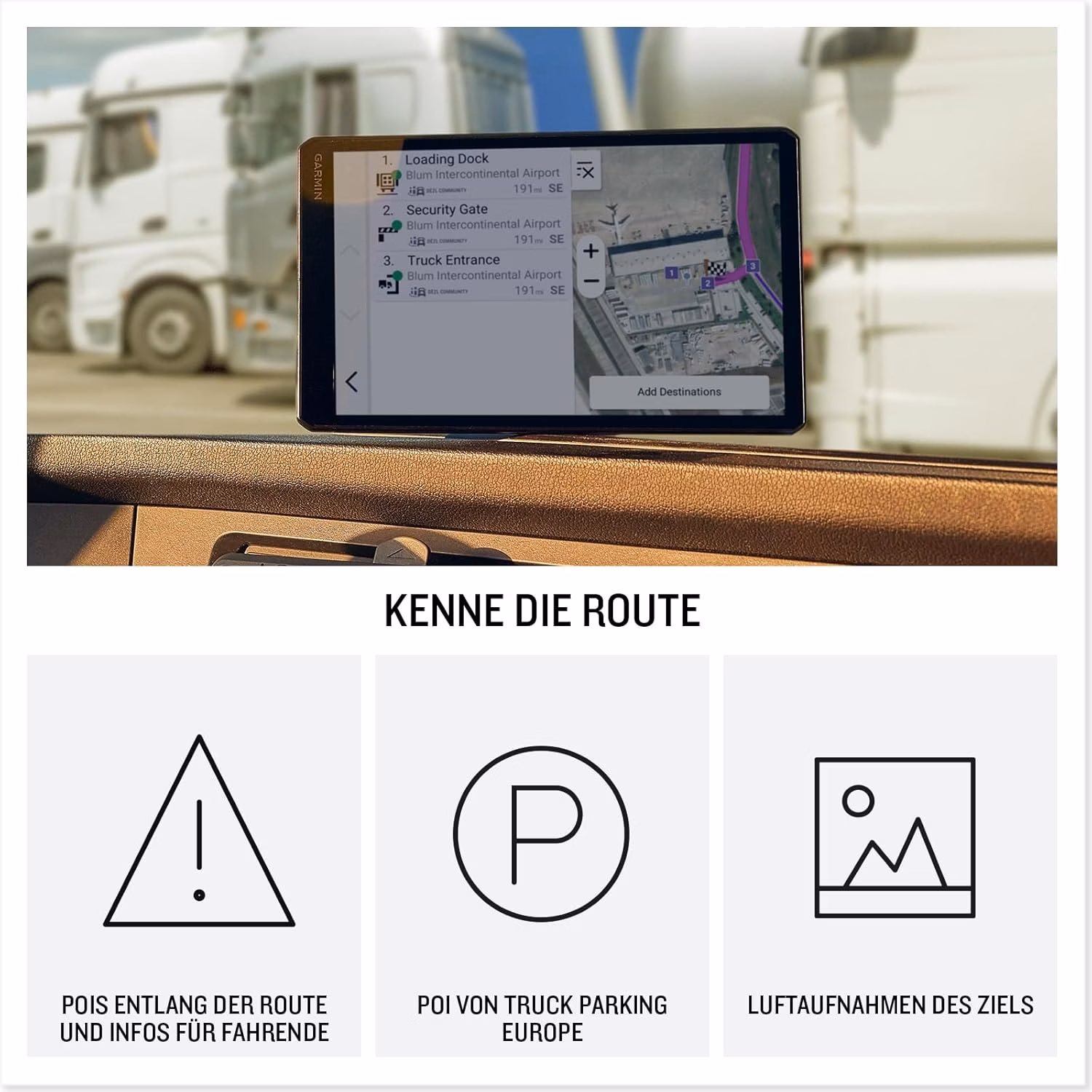 Garmin Dezl LGV820 - Navegador GPS