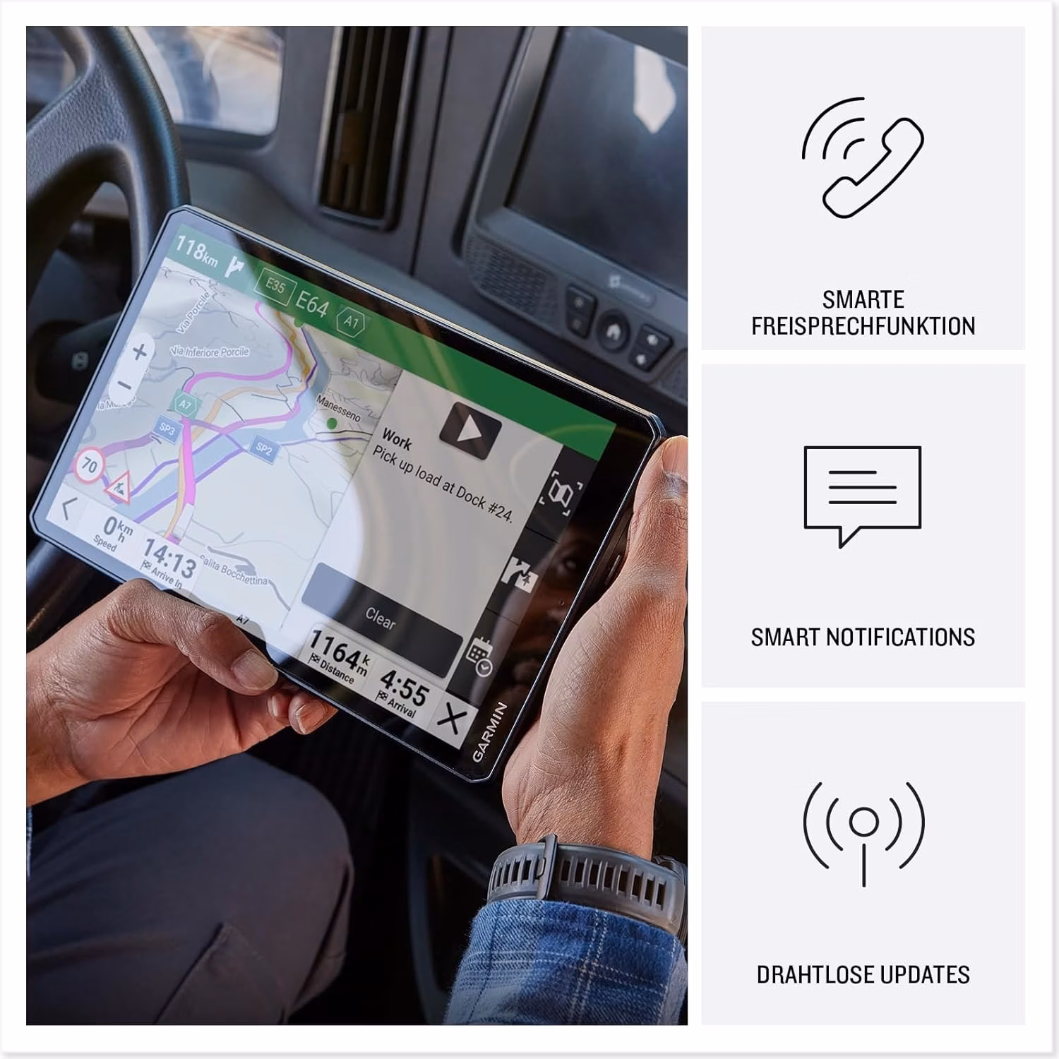 Garmin Dezl LGV820 - Navegador GPS