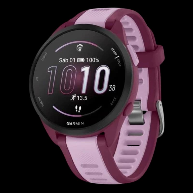 Garmin Forerunner 165 Music Roxo