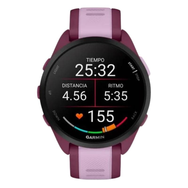 Garmin Forerunner 165 Music Roxo