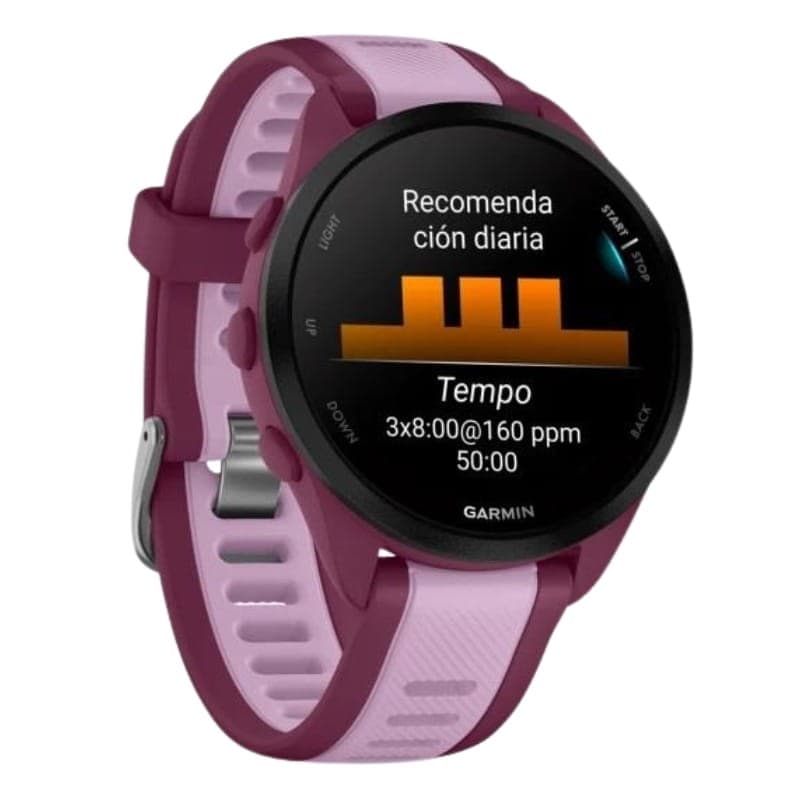 Garmin Forerunner 165 Music Roxo