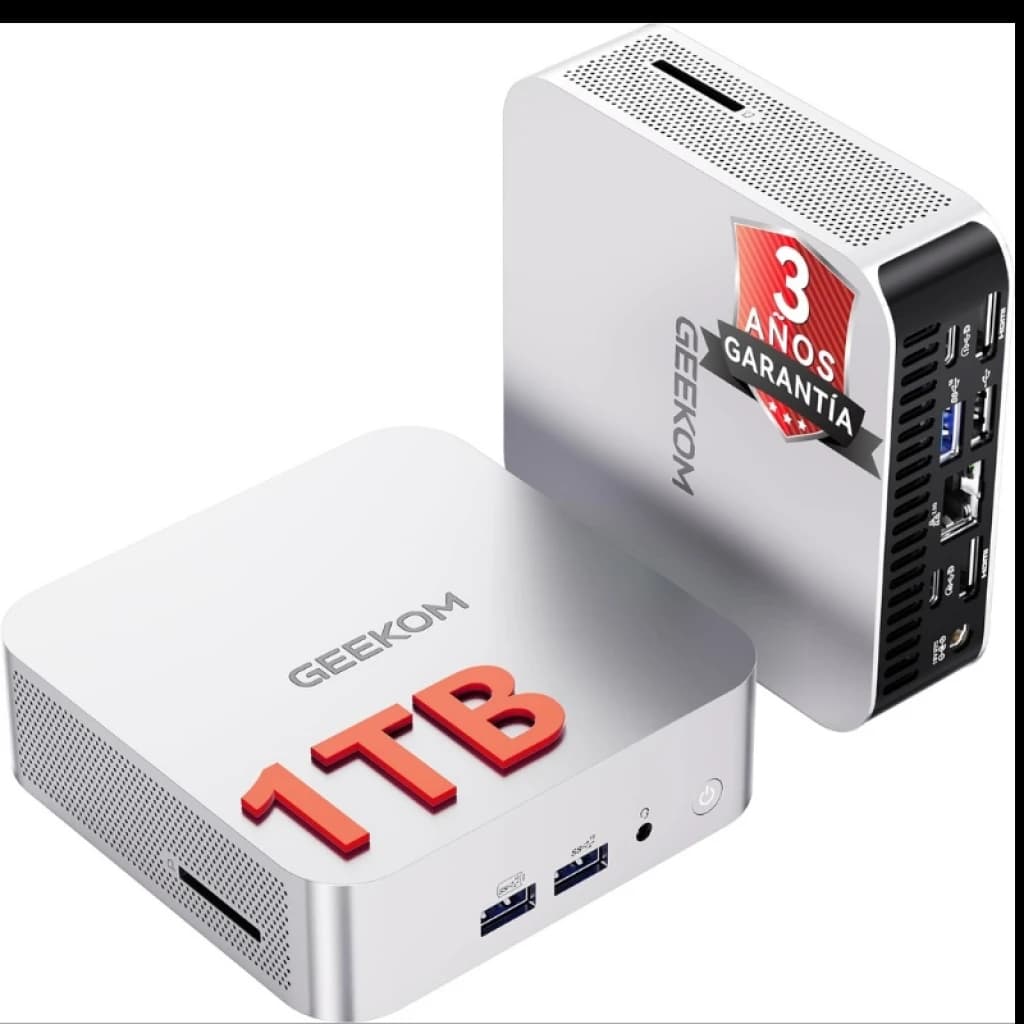 GEEKOM A6 AMD Ryzen 7 6800U 16 GB/1 TB W11 Pro - Mini PC