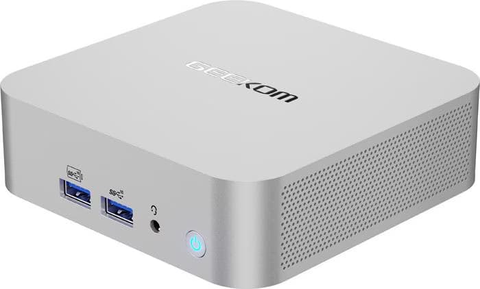 GEEKOM A8 AMD Ryzen 7 8745HS 16GB/1TB W11 Pro - Mini PC