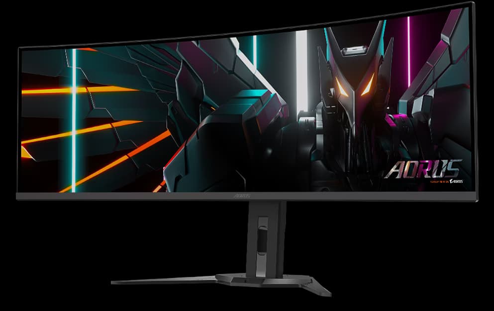 Gigabyte Aorus CO49DQ Monitor OLED 49" 144 Hz Preto