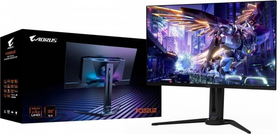 Gigabyte Aorus FO32U2 32 OLED 240 Hz Preto