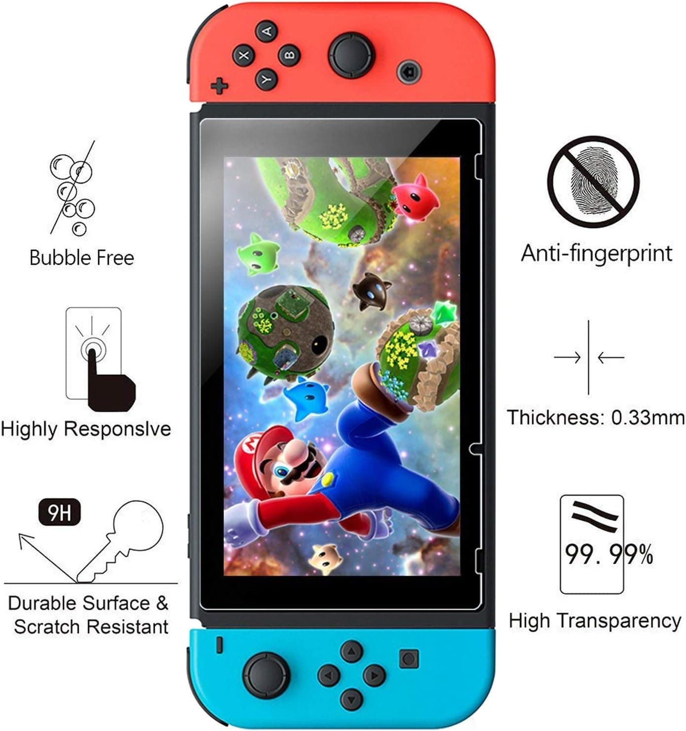 glass pro premium tempered for switch 1