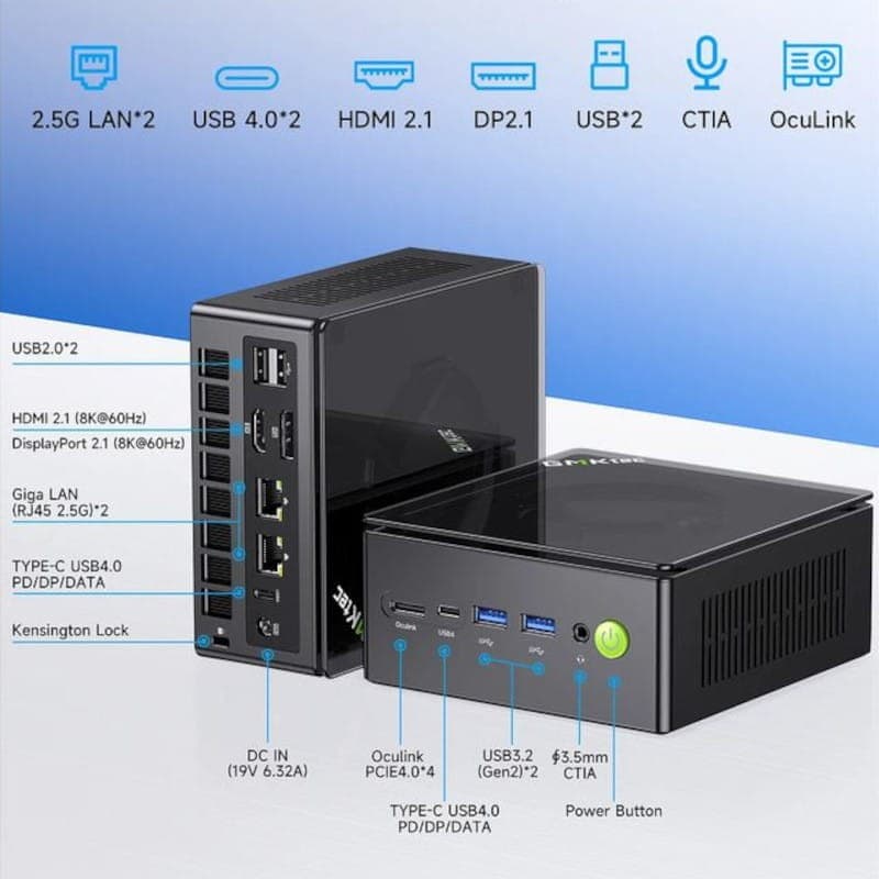 GMKtec Nucbox K8 Plus AMD Ryzen 7 8845HS Mini PC